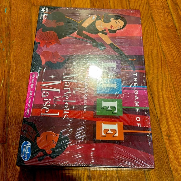 The Marvelous Mrs. Maisel The Game Of Life Board Game NEW and sealed! - Picture 2 of 3